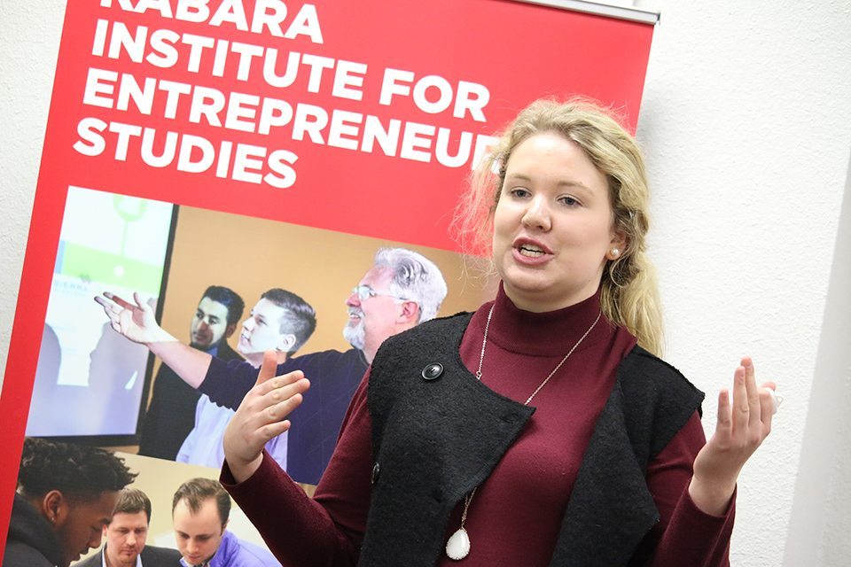 An entrepreneur in training
