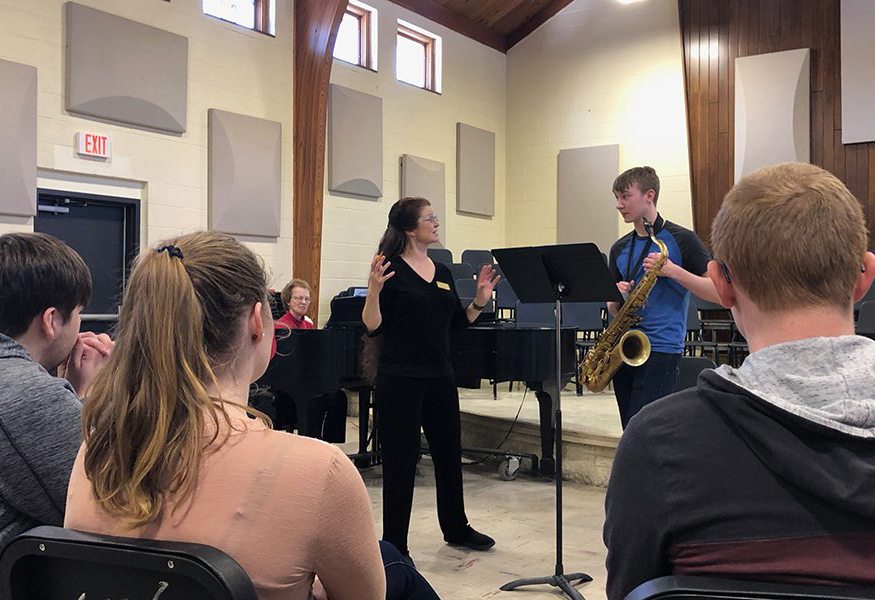 Saint Mary’s hosts music contest workshop