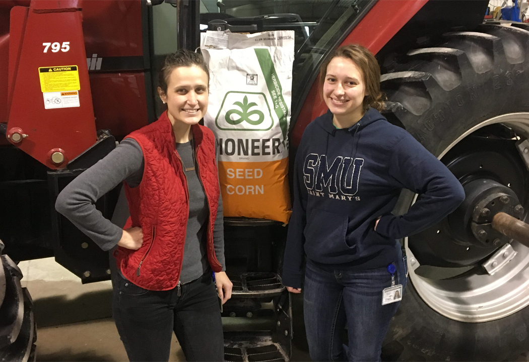 Sisters are outstanding in the field of plant breeding