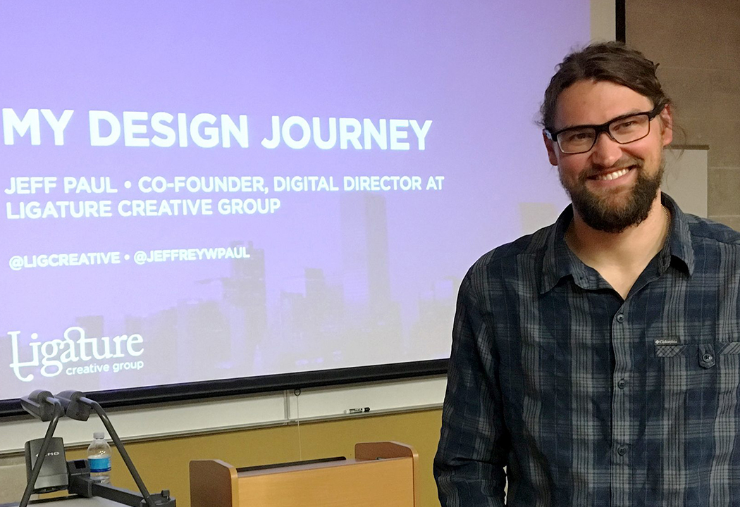 Design alumnus chooses purpose over paycheck