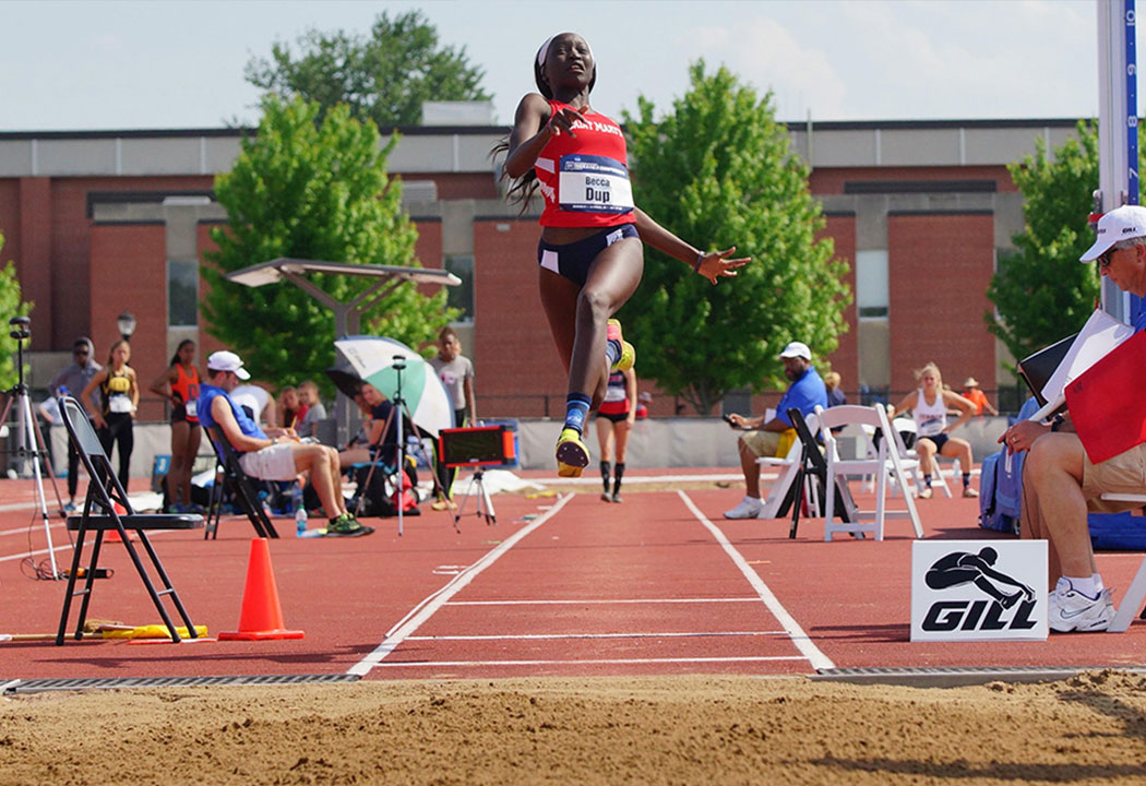 Track athlete is All-American in triple jump
