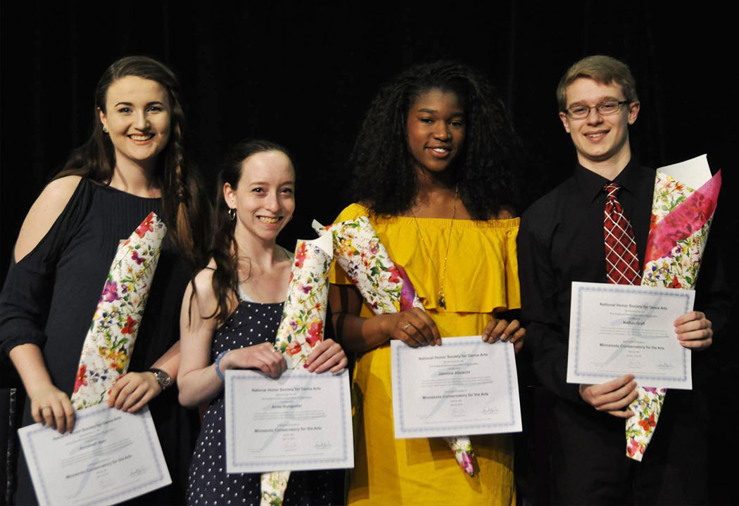 MCA inducts local students into National Honors Society for Dance Arts