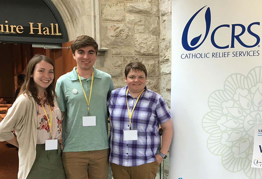 Saint Mary’s works with CRS at Baltimore summit