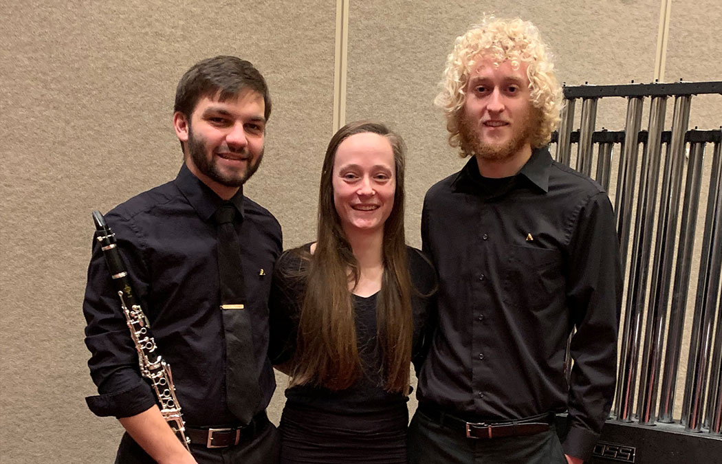 Student musicians perform with Minnesota Intercollegiate Honor Band