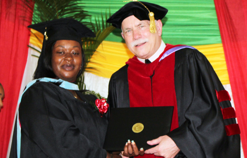Brother John Smith Jamaica M.Ed. commencement