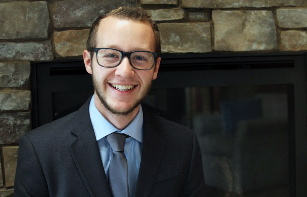 This is a portrait shot of Jacob Tschida.