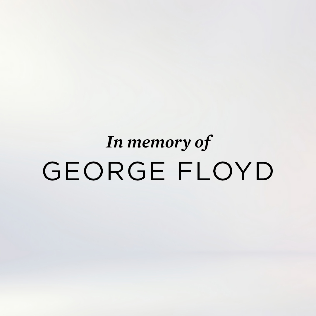 An invitation to silent reflection in memory of George Floyd