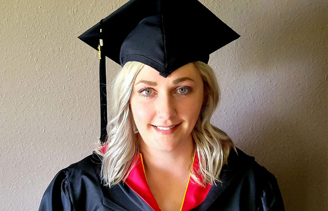 An advanced degree equals advancement opportunities