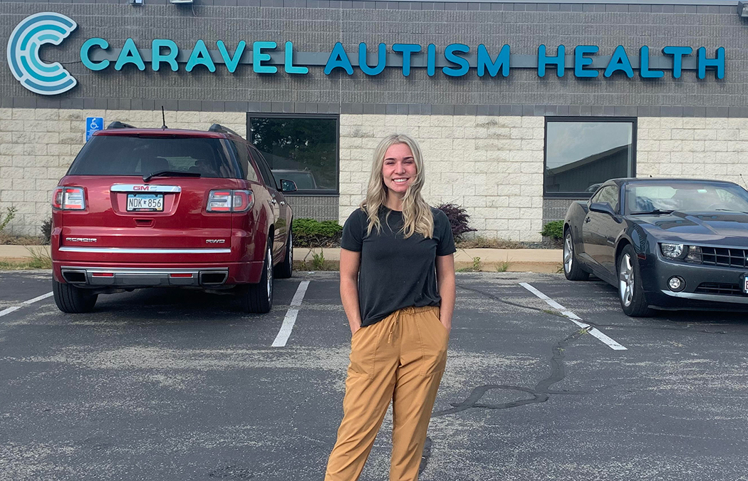 Longtime interest turns into internship for Saint Mary’s senior