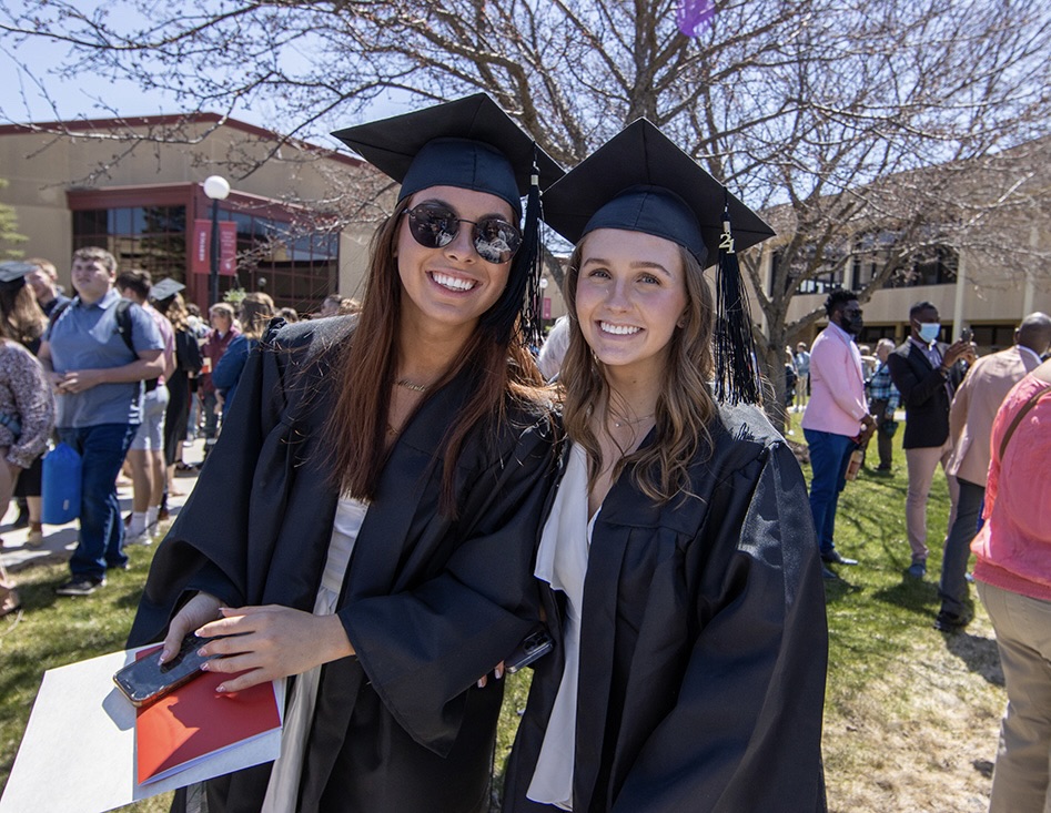 The 2022 undergraduate commencement on the Winona Campus, May 7, 2022.