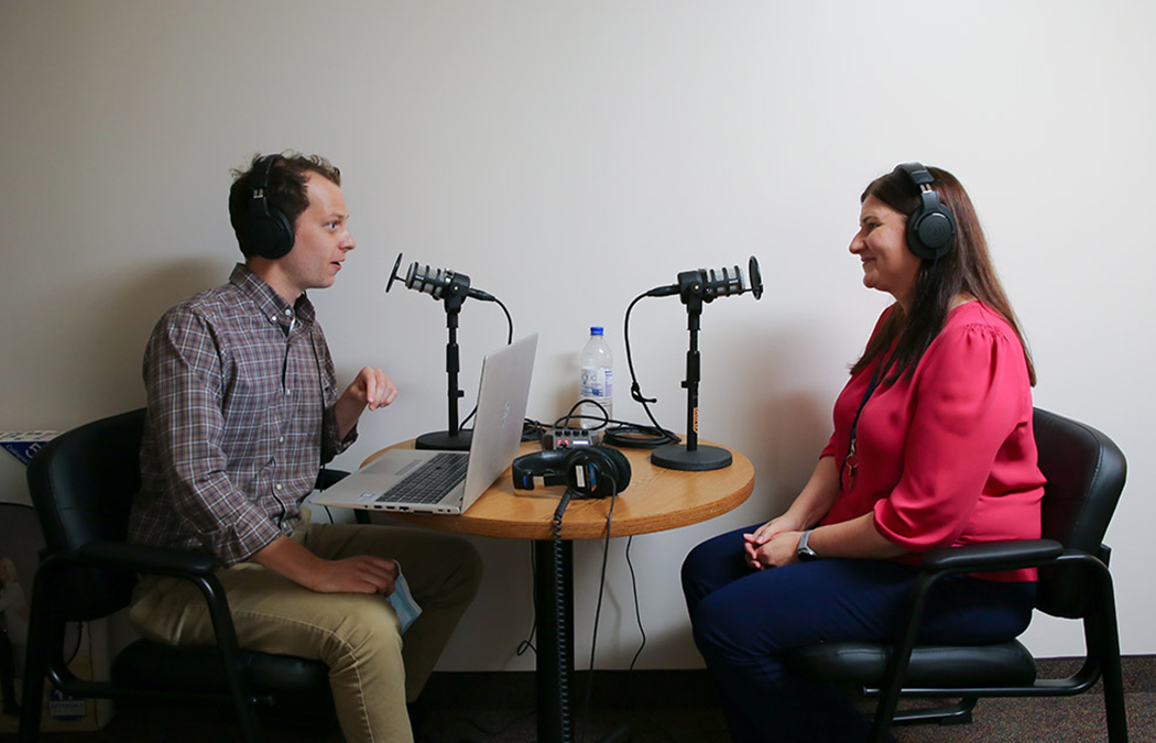 Jauman discusses the future of remote work on Saint Mary’s podcast
