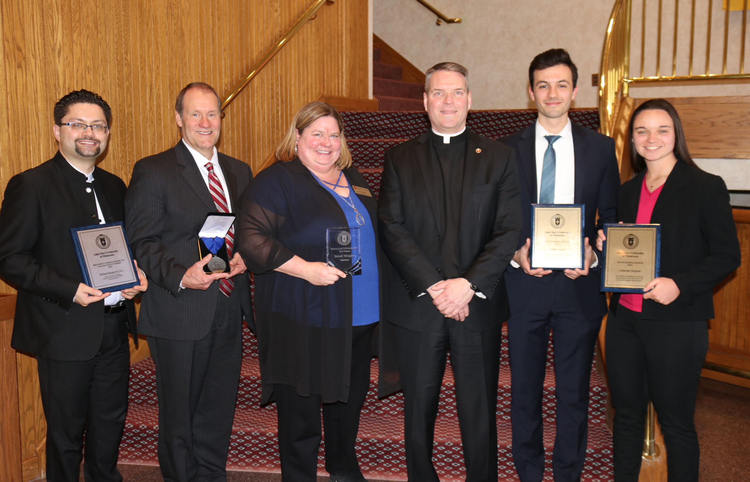 Five honored during Saint Mary’s Founders’ Day celebration