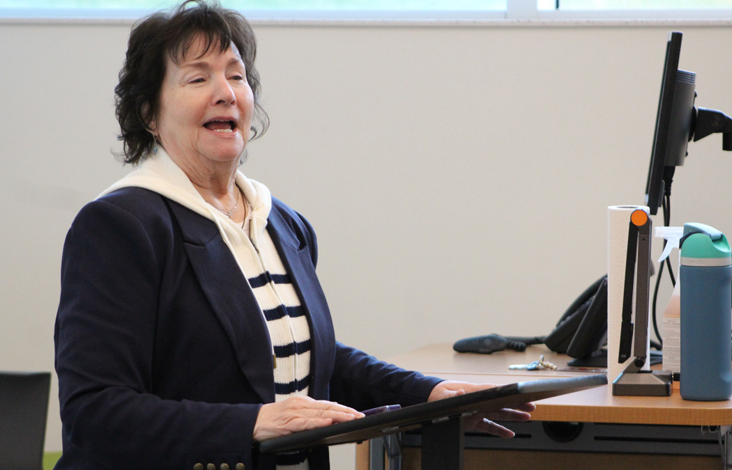 Award-winning film editor connects with Saint Mary’s students thanks to local film festival