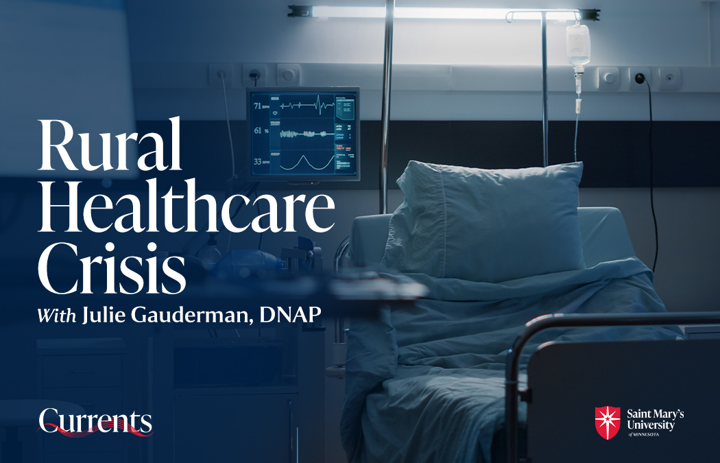 Gauderman discusses rural healthcare on Saint Mary’s Currents