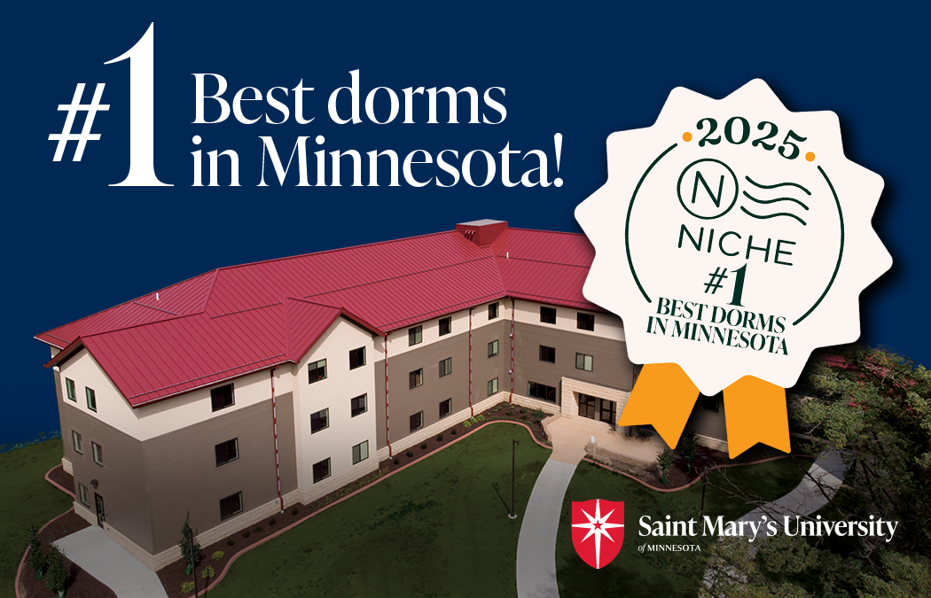 Saint Mary’s ranked #1 for Best College Dorms in Minnesota by Niche.com