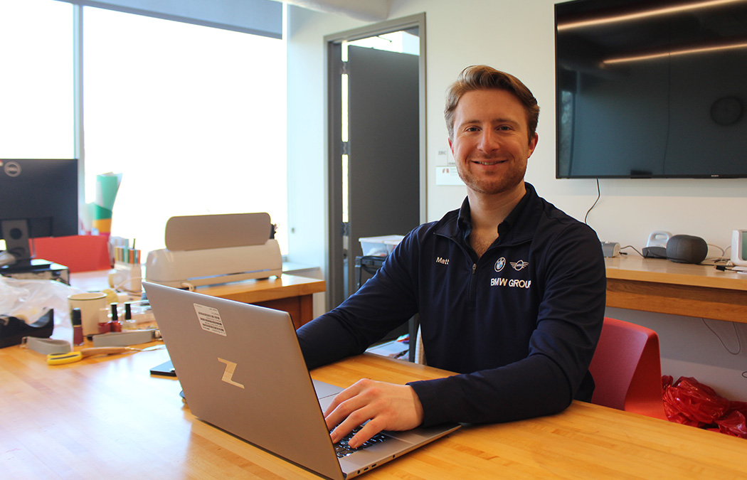 Cars and Coding: BMW internship prepares Sankner for a career in computer science