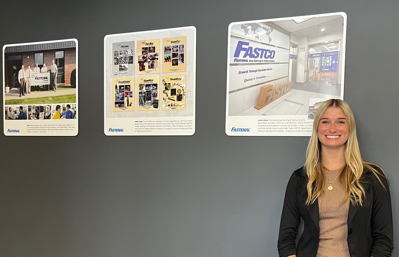 Renwick nets data analytics career with Fastenal, thanks Career Services