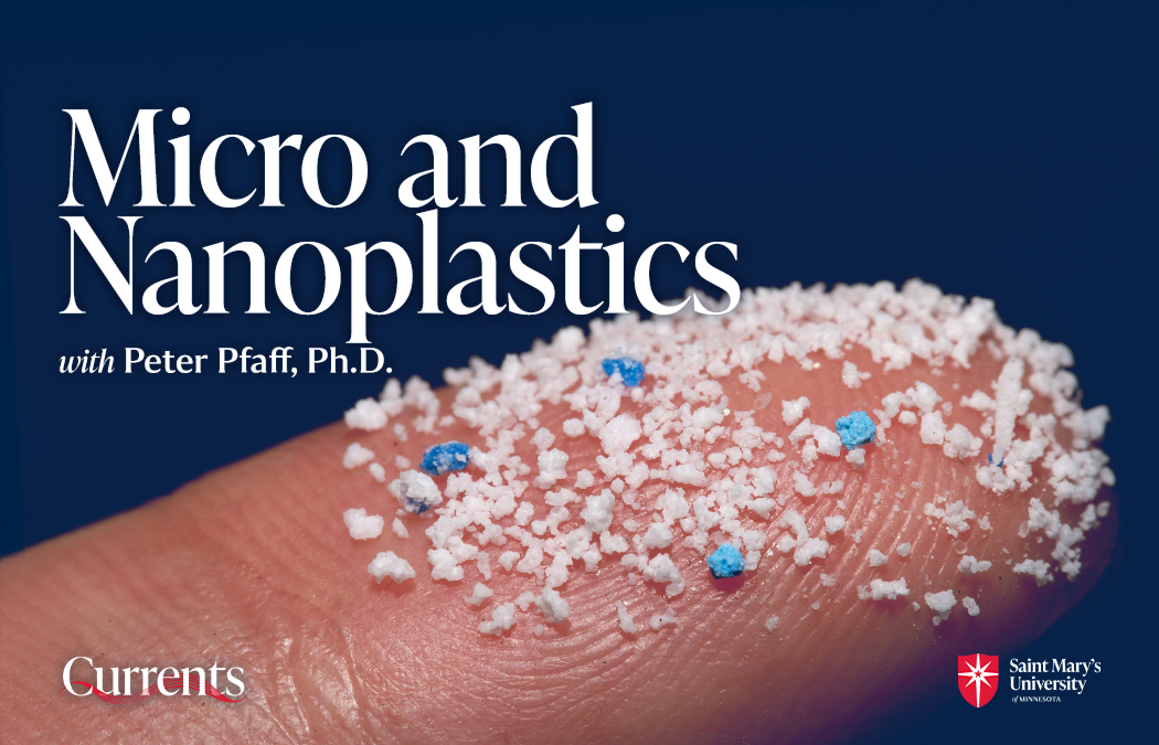 Pfaff discusses micro and nanoplastics on Saint Mary’s Currents