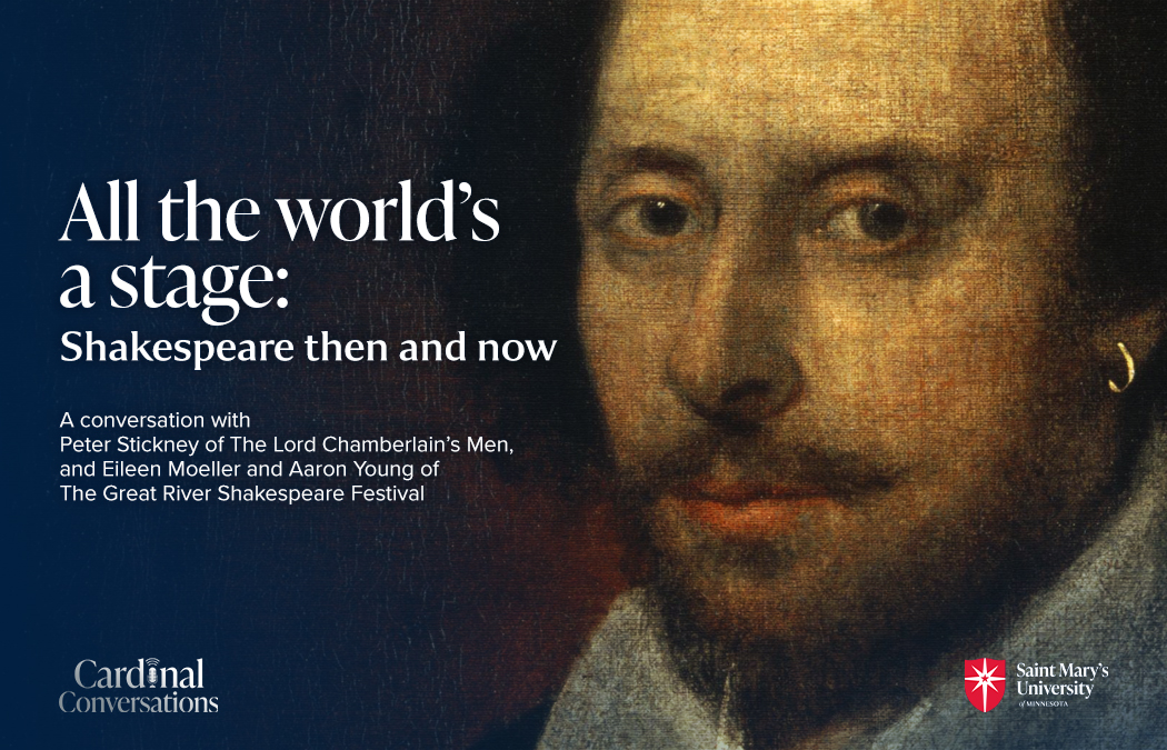 Saint Mary’s hosts podcast conversation with The Lord Chamberlain’s Men and Great River Shakespeare Festival