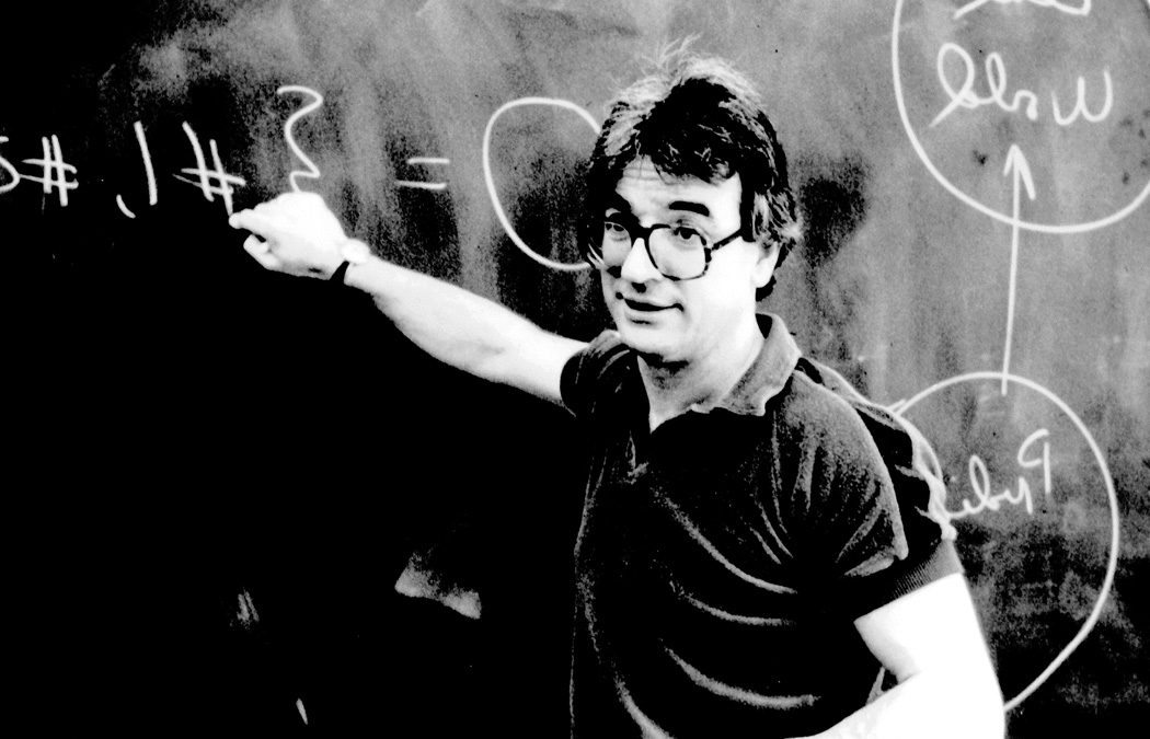 Alumnus and former teacher, while sharing love of mathematics, has two theorems named after him