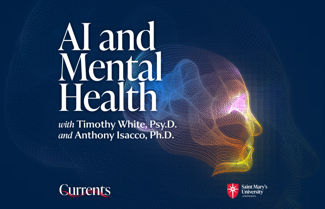 White and Isacco discuss AI and mental health on Saint Mary’s Currents