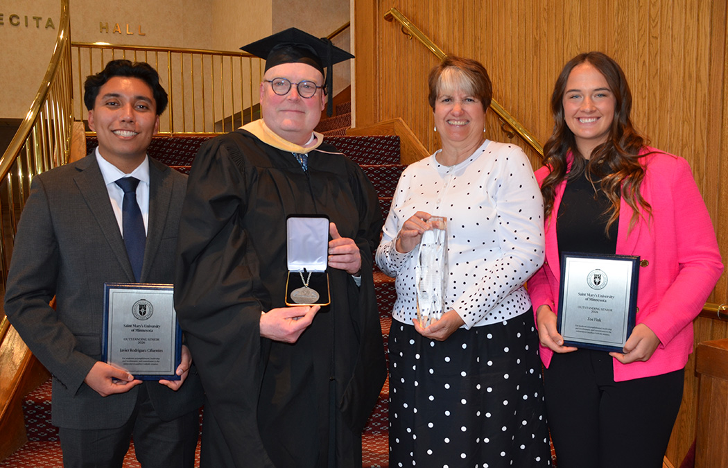 Four honored during Saint Mary’s Founders’ Day celebration