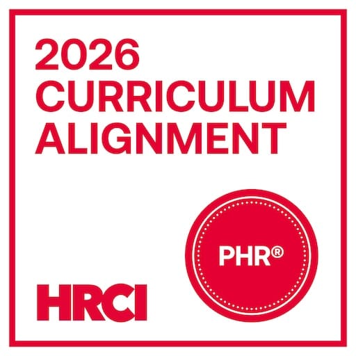 H R C I Curriculum Alignment a P H R 2026 badge