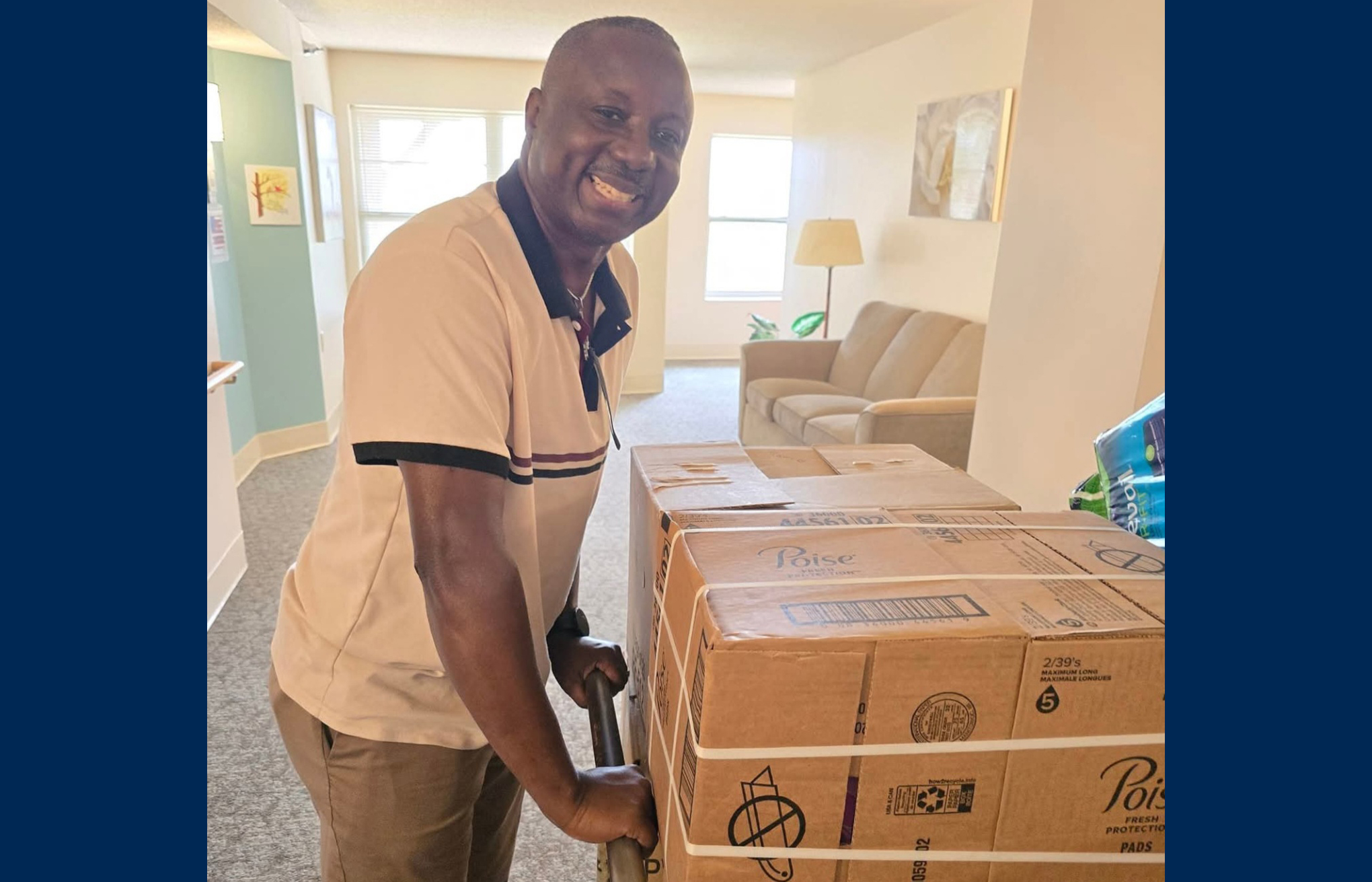 Degrees help Swaray M’05, M’08, D’24 to help others